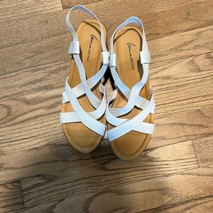 Lane Bryant Wedges 🤍🤍